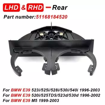 Портативный Выдвижной Автомобильный держатель для напитков, подстаканник для BMW E39 525 528 530 540 M5 1995-2006, автомобильные аксессуары для интерьера 51168190205