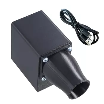 Портативный вентилятор для барбекю с регулируемой скоростью, 5 В, вентилятор для барбекю с питанием от USB C