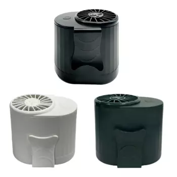 Портативный вентилятор на талию, 4 скорости, 10000 об./мин.