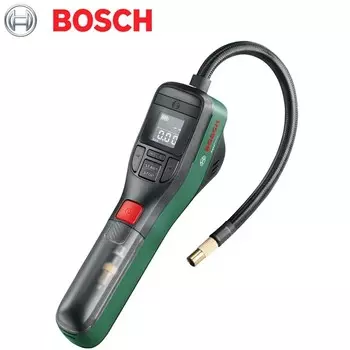 Портативный воздушный компрессор Bosch EasyPump, аккумулятор емкостью 3 Ач, удобный, практичный, прочный, компактный, EasyPump