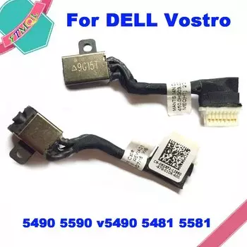 Портовый разъем питания постоянного тока, 1-5 шт., кабель-коннектор для Dell Vostro 5490 5590 v5490 5481 5581