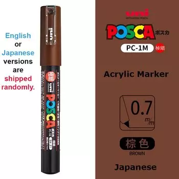 Posca маркер, 1 шт., акриловый, uni