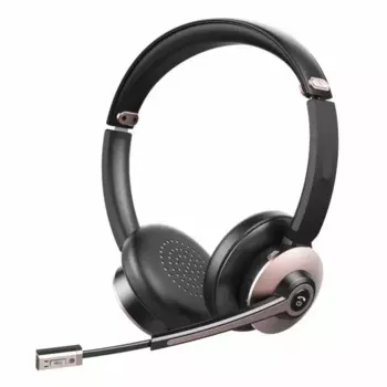 Последняя модель 2024, беспроводные наушники с шумоподавлением и Bluetooth, Офисная гарнитура с микрофоном