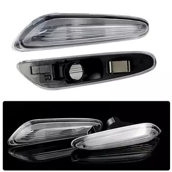 Последовательный мигающий светодиодный указатель поворота, боковой габаритный фонарь для BMW E60 E61 E90 E91 E87 E81 E83 E84 E88 E92 E93 E82 E46 1 3 5 series