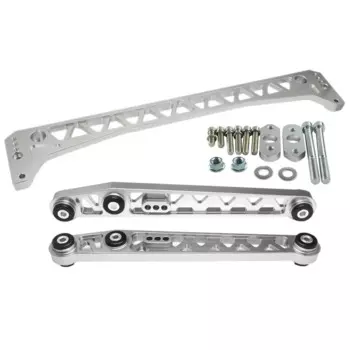 Поставщик производительности F7 Заготовка заднего нижнего рычага управления и распорка подрамника для Honda Civic EK LCA 96-00 годов: золото, серебро