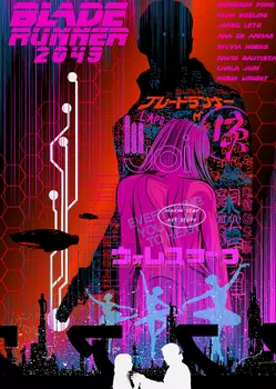Постер Blade Runner 2049 на холсте