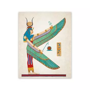 Постер богини Исиды Yoolife