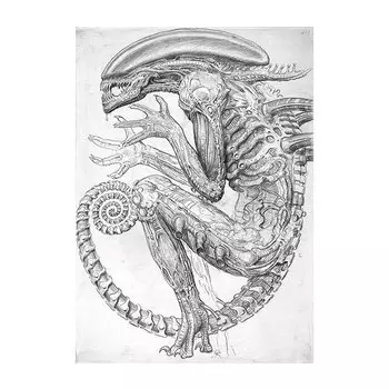 Постер "Чужой" на холсте