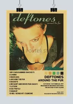 Poster Deftones lanxihaibao