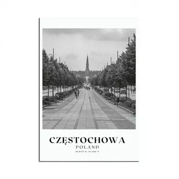 Постер для путешествий по Польше ReachMani