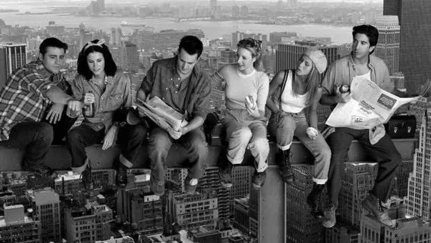 Постер «Друзья на верхушке неба»