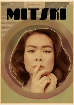 Постер Mitski в стиле хип-хоп