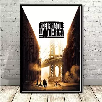 Постер "Однажды в Америке" на холсте
