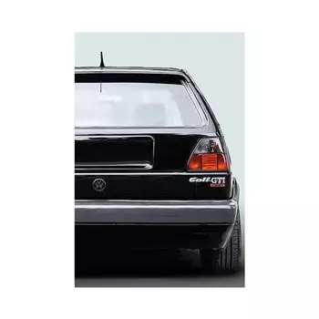 Постер "Retro Luxury Sports Car Golf Gti"