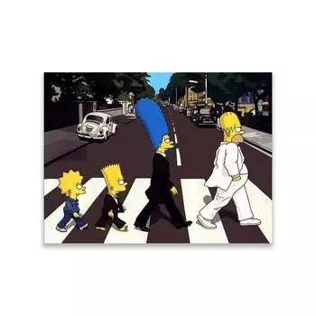 Постер Симпсоны HEROCROSS