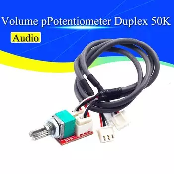 Потенциометр громкости Javino Volume potentiometer duplex 50K