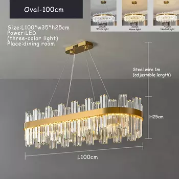 Потолочная люстра DF LIGHT HOUSE DF8374 золотая/черная из нержавеющей стали и хрустального стекла