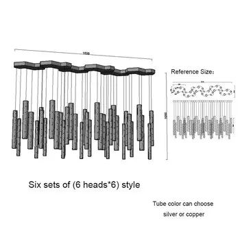 Потолочная люстра Steadlong серебро/бронза