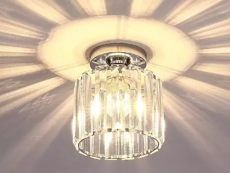 Потолочные светильники JOYON, хрустальный абажур, черный, золотой