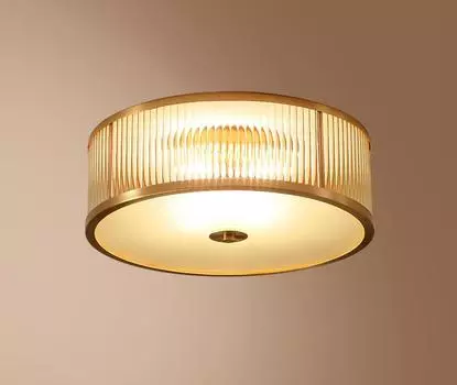 Потолочные светильники Marmenkina медные круглые