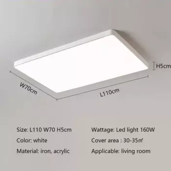 Потолочные светильники SaloEElaitte белые LED теплый/холодный/естественный свет
