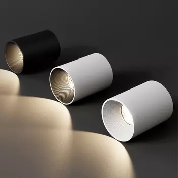 Потолочные светильники YXZI черные 24W COB теплый белый