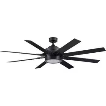 Потолочные вентиляторы Honeywell xerfox, 62 дюйма, современный потолочный вентилятор светодиодный с функцией управления и дистанционным управлением, 8 лезвий с двойной отделкой
