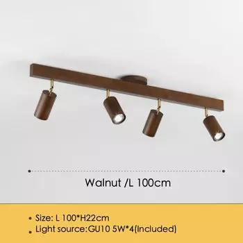 Потолочный светильник abay, дерево, теплый белый