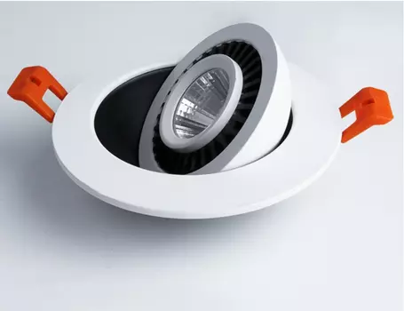 Потолочный светильник BMAD COB черный/белый 7-15Вт