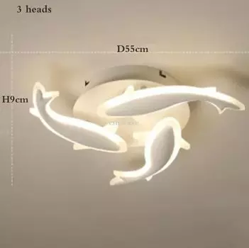 Потолочный светильник CHUSUKRU рыба теплый белый