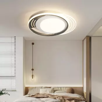 Потолочный светильник для главной спальни, защита глаз, итальянский минималистский роскошный современный минималистичный атмосферный светильник для спальни.