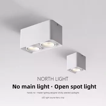 Потолочный светильник DUTRIEUX квадратный 10/12/20/24 Вт