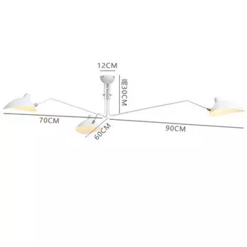 Потолочный светильник HomeLover Mouille черный