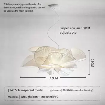 Потолочный светильник IWP лепестковый