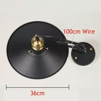 Потолочный светильник MengJay E27 винтажный