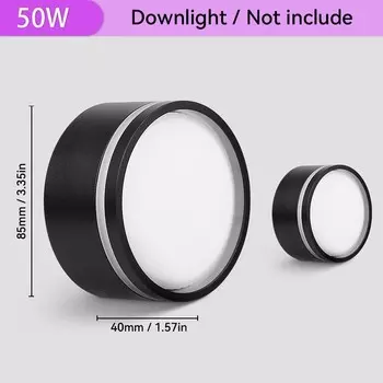 Потолочный светильник NoEnName_Null GX53 черный/белый