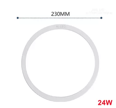 Потолочный светильник OEEQM LED круглая панель 6/9/13/18/24Вт теплый/холодный белый