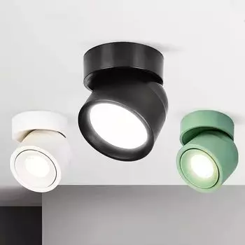 Потолочный светильник OUIO 360° вращающийся RGB 7-18Вт