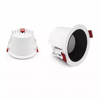 Потолочный светильник OUIO, узкая рамка, белый, 12/15/18/20 Вт