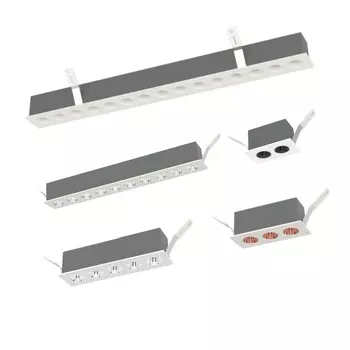 Потолочный светильник PDQ антибликовый 220В