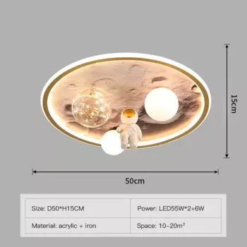 Потолочный светильник Qyartistry Астронавт