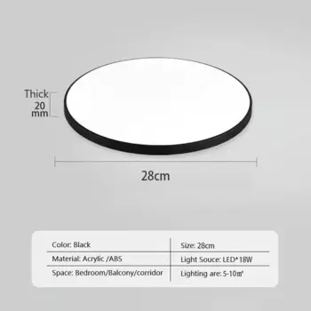 Потолочный светильник Sanoni LED круглый