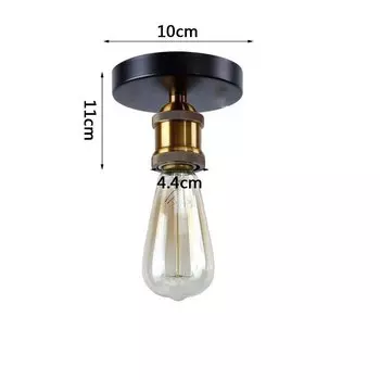 Потолочный светильник SIKEBOTE, индустриальный стиль