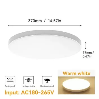 Потолочный светильник SZKOSTON кольцевой 30Вт/40Вт/50Вт/72Вт