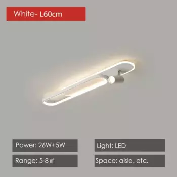 Потолочный светильник xiuxiu LED белый/черный/золотой 220В