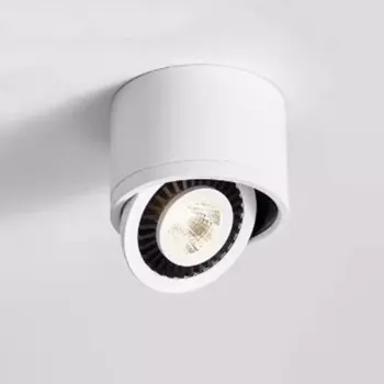 Потолочный светильник ZHIO, черный, 7-18Вт, поворотный