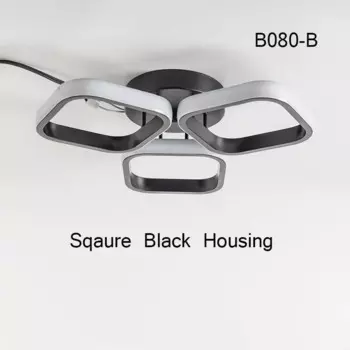 Потолочный светильник ZMJUJA 3 кольца белый/теплый белый