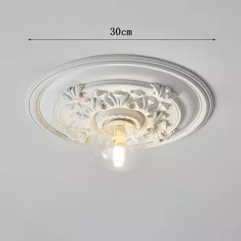 Потолочный светильник ZYZAO, ретро, LED