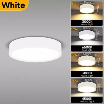 Потолочный светодиодный светильник CHENBEN 5/10/15/25Вт