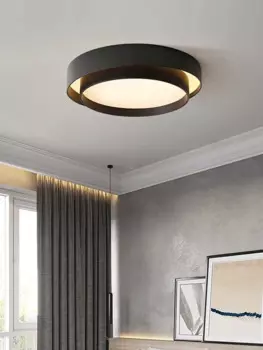 Потолочный светодиодный светильник NoEnName_Null черно-белый 30/40/50 см